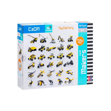 Cada Technic 30 In 1 Toy Factory - 827 Pieces